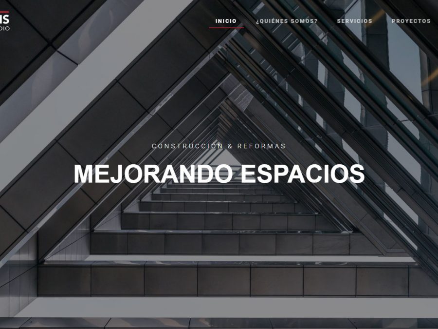 Diseño web – Arqtcons Estudio